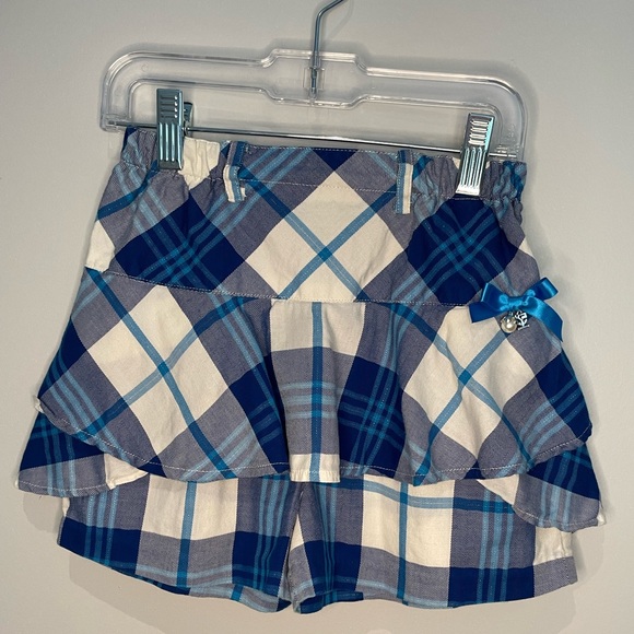 Kinloch Anderson Girls tartan plaid shirt/skirt 2-piece outfit- girls size 9 - Picture 7 of 13